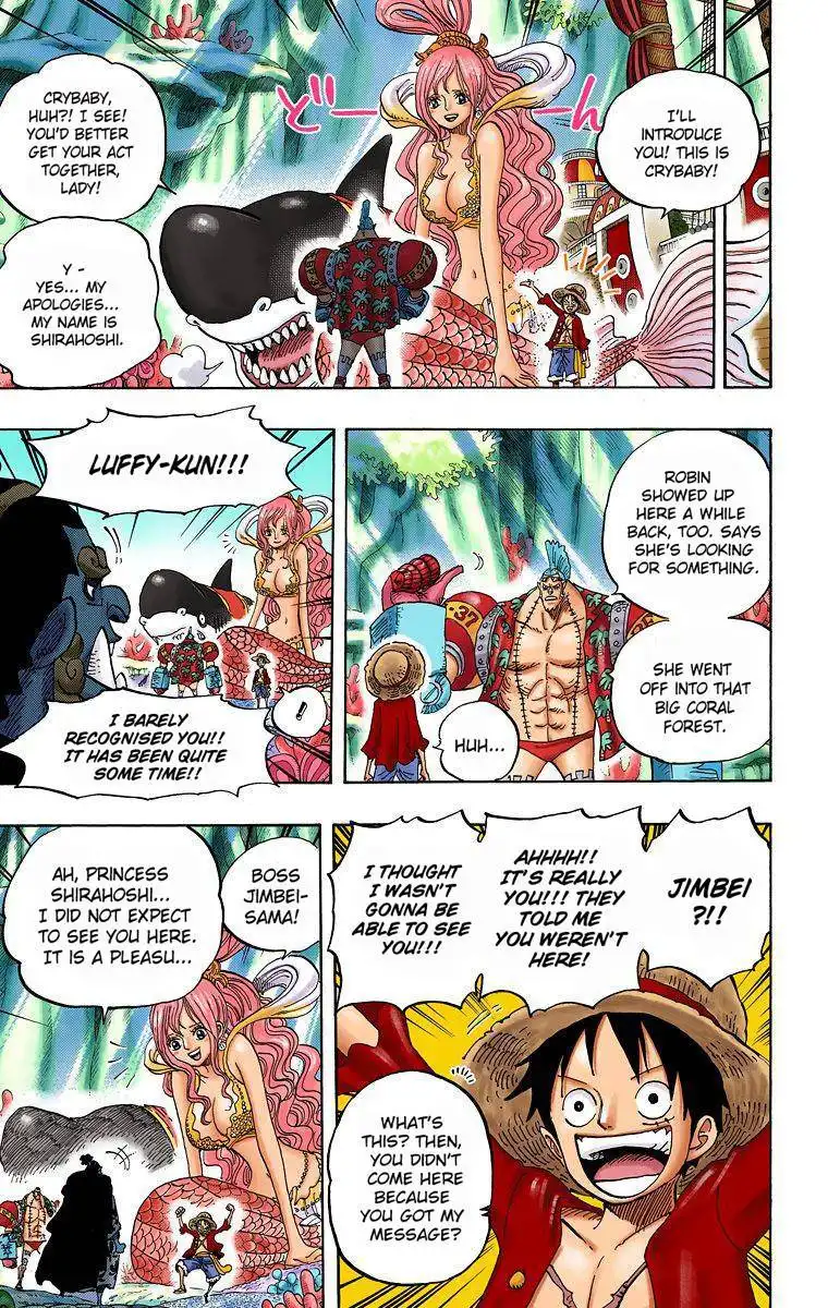 One Piece - Digital Colored Comics Chapter 619 19